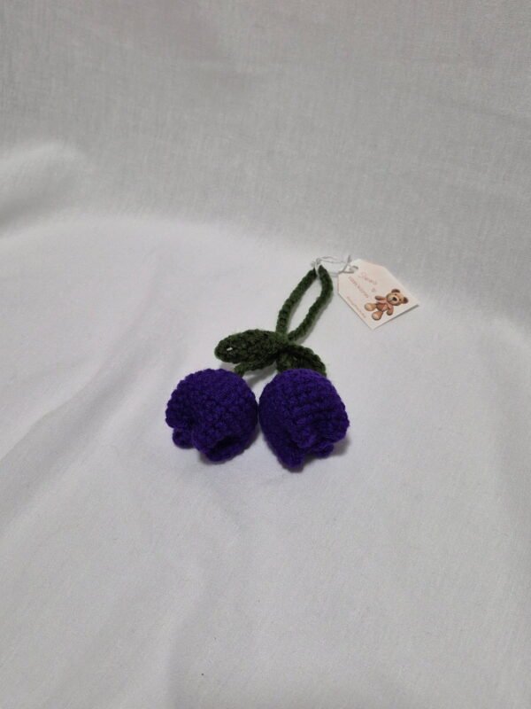 Floral Tulip Key Chains