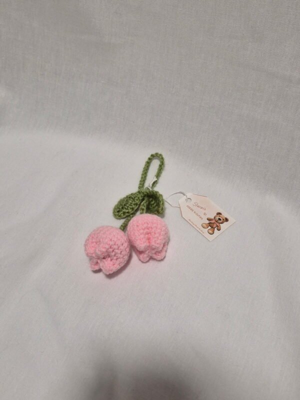 Floral Tulip Key Chains