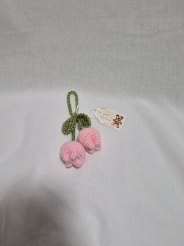 Floral Tulip Key Chains