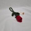 Floral Rose Key Chain