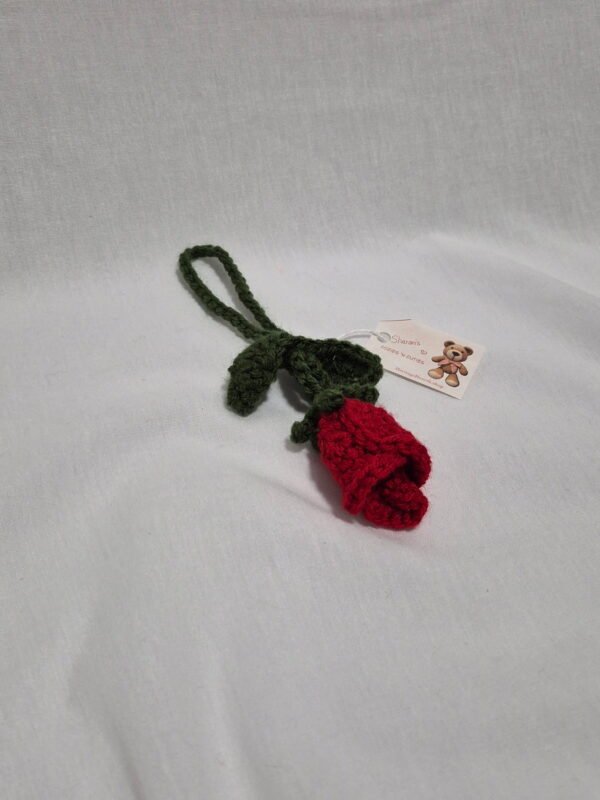 Floral Rose Key Chain