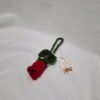 Floral Rose Key Chain