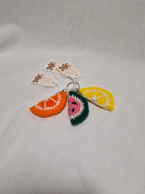 Fruit Slice Key Chain