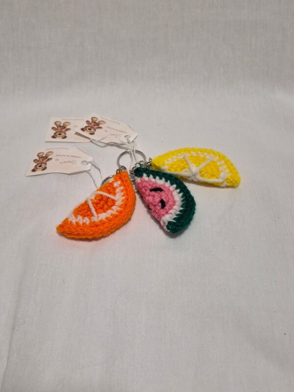 Fruit Slice Key Chain